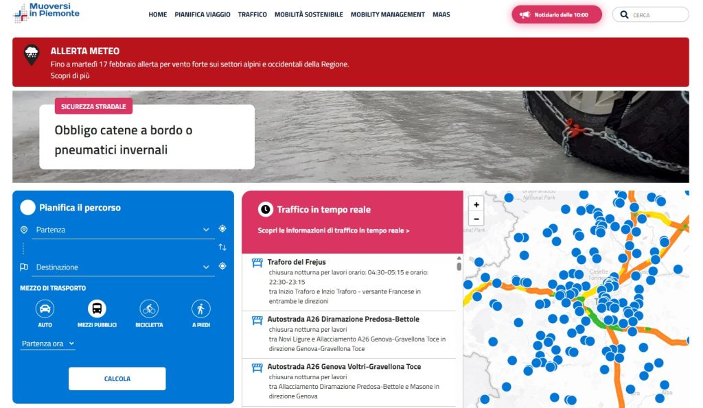 Muoversi in Piemonte